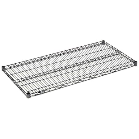 Nexelon Wire Shelving Add-On, Blue Epoxy, 48W X 18D X 54H